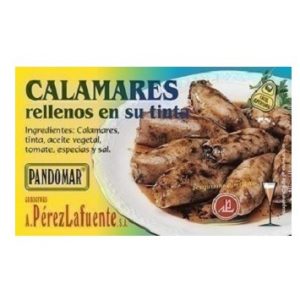 Pandomar calamares rellenos en tinta 120g
