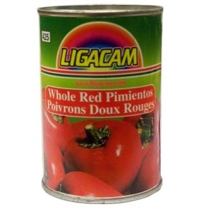 Pimientos rojos entero 390g