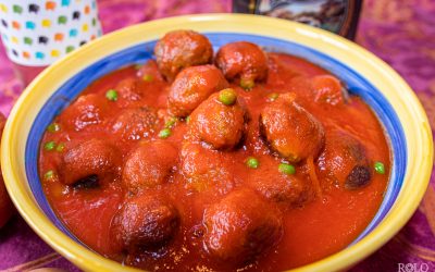 Albóndigas en salsa de tomates