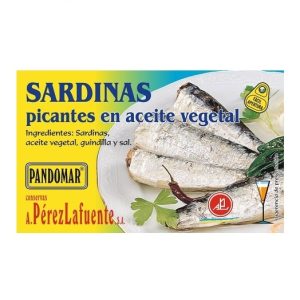 pandomar sardinas picante 125g