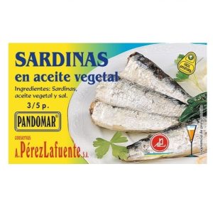 pandomar sardinas en aceite 125g