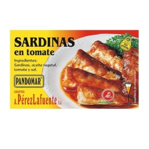 pandomar sardinas en tomate 125g