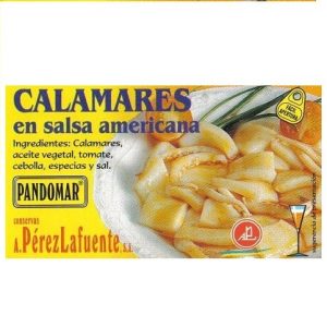 pandomar calamares en salsa americana 120g